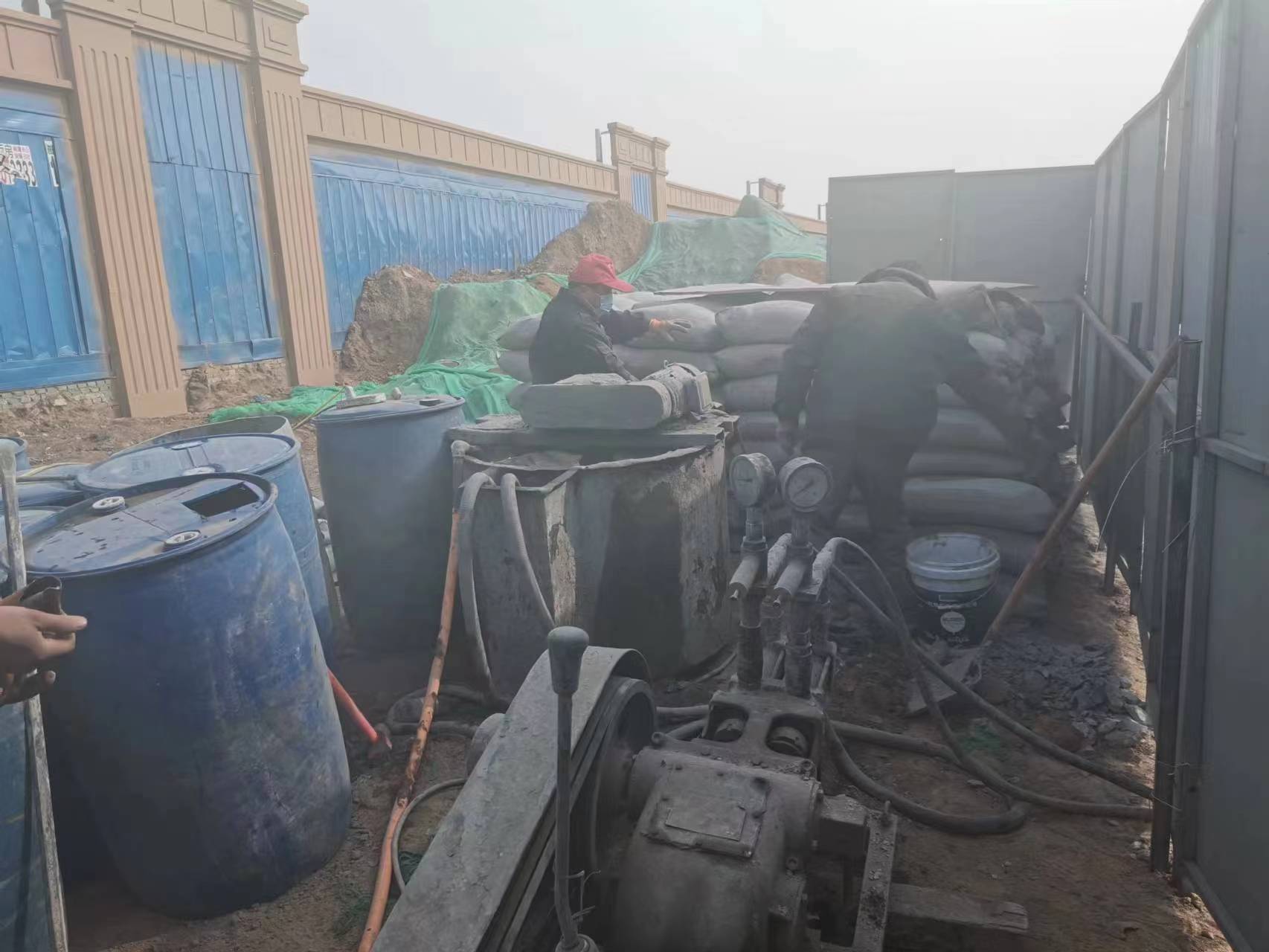 利辛地基沉降注浆加固